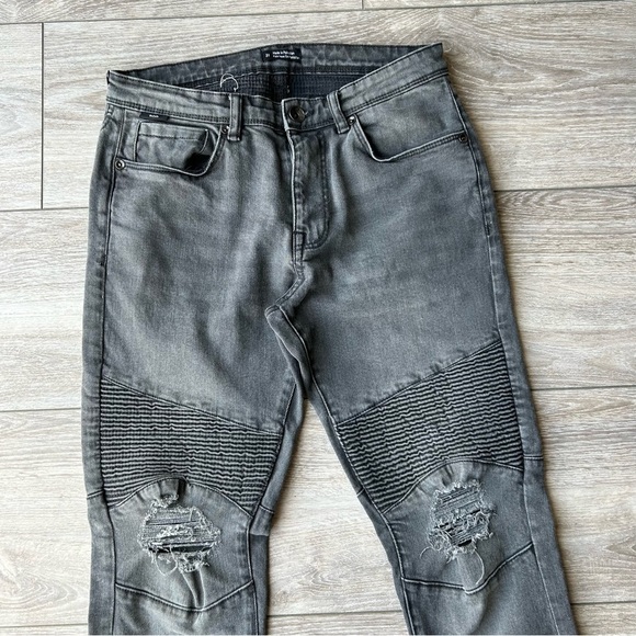 Urban Outfitters BDG Distressed Skinny Stretch Moto Jeans - Picture 4 of 16